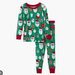 Little Sleepies Cookies for Santa Two-Piece Pajama Set Size 4T